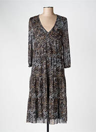 Rochie lungă negru ZABAIONE femeie
