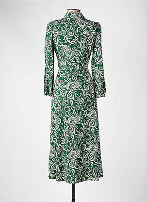 Rochie lungă verde MANGO femeie