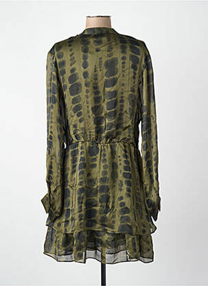 Rochie scurtă verde MANGO femeie