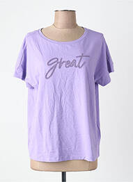 Tricou violet STREET ONE femeie