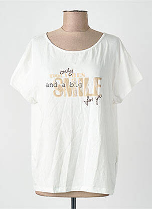 Tricou alb MORE & MORE femeie