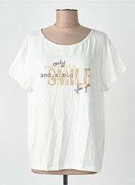 Tricou alb MORE & MORE femeie