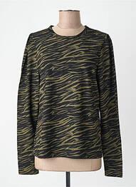 Tricou guler rotund verde ONLY femeie