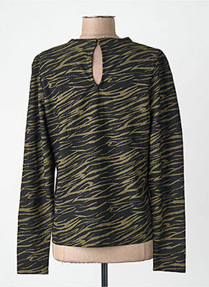 Tricou guler rotund verde ONLY femeie