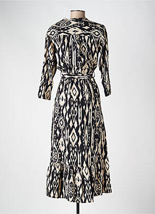 Rochie lungă negru GARCIA femeie