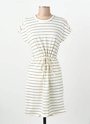 Rochie scurtă mâneci scurte mâneci scurte alb ONLY femeie