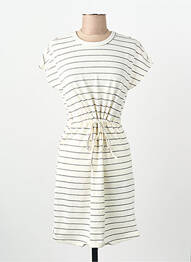 Rochie scurtă mâneci scurte mâneci scurte alb ONLY femeie