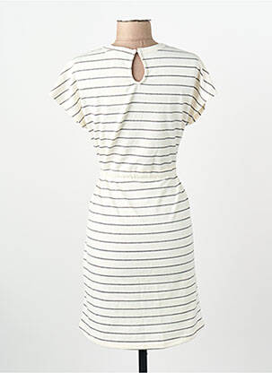 Rochie scurtă mâneci scurte mâneci scurte alb ONLY femeie