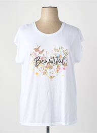 Tricou alb ZABAIONE femeie