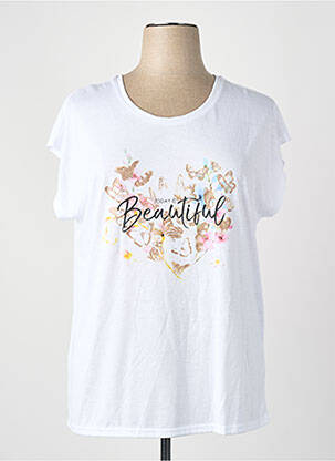Tricou alb ZABAIONE femeie