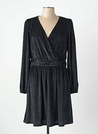 Rochie midi negru NAF NAF femeie