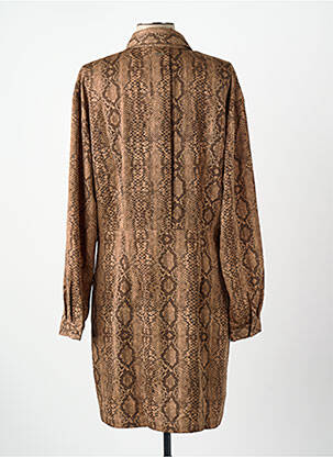 Rochie scurtă maro GUESS femeie