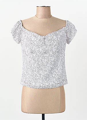 Tricou alb GUESS femeie