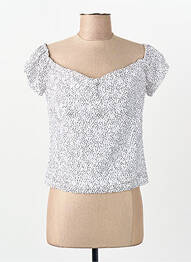 Tricou alb GUESS femeie