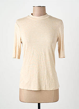 Tricou bej MANGO femeie