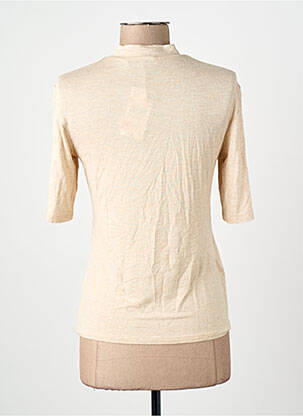 Tricou bej MANGO femeie