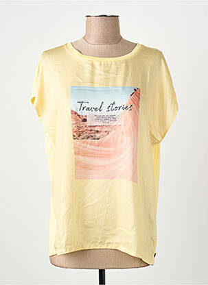 Tricou galben GARCIA femeie