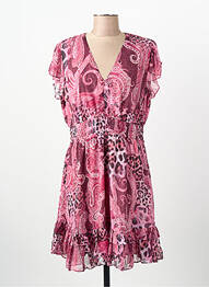 Rochie scurtă roz GUESS femeie