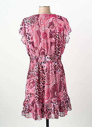 Rochie scurtă roz GUESS femeie