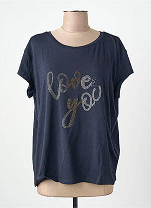 Tricou albastru MORE & MORE femeie