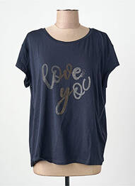 Tricou albastru MORE & MORE femeie