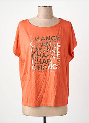 Tricou portocalie S.OLIVER femeie