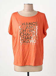 Tricou portocaliu S.OLIVER femeie