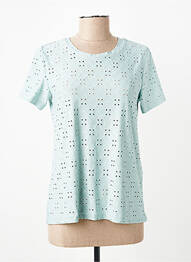 Tricou croială dreaptă verde JACQUELINE DE YONG femeie