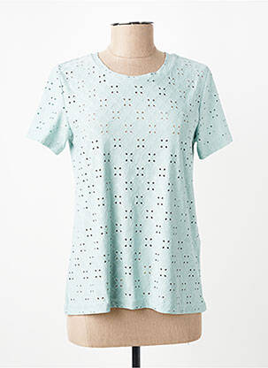 Tricou croială dreaptă verde JACQUELINE DE YONG femeie