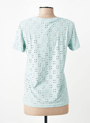 Tricou croială dreaptă verde JACQUELINE DE YONG femeie