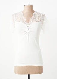 Tricou alb MORGAN femeie