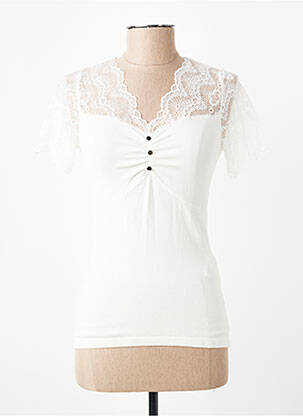 Tricou alb MORGAN femeie
