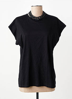 Tricou negru PLEASE femeie