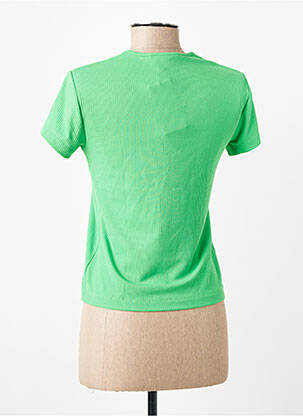 Tricou verde MANGO femeie