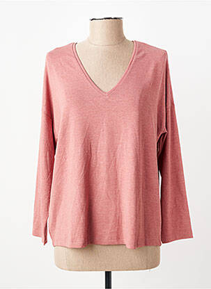 Tricou roz MANGO femeie