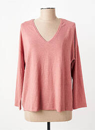 Tricou roz MANGO femeie