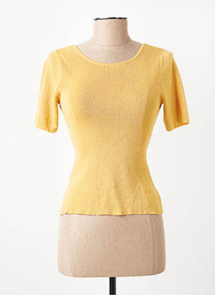 Tricou galben MANGO femeie