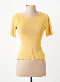 Tricou galben MANGO femeie