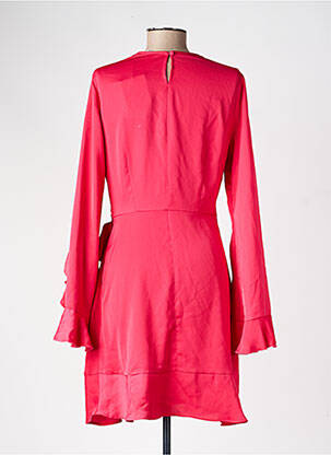 Rochie midi roz NAF NAF femeie