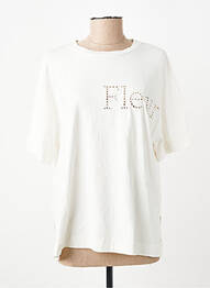 Tricou alb MANGO femeie