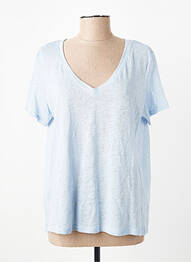 Tricou albastru MANGO femeie