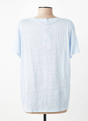 Tricou albastru MANGO femeie