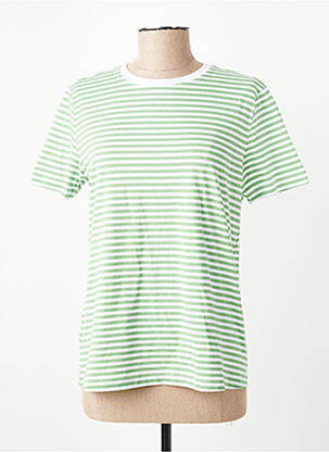 Tricou verde MANGO femeie