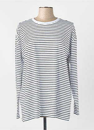Tricou alb MANGO femeie