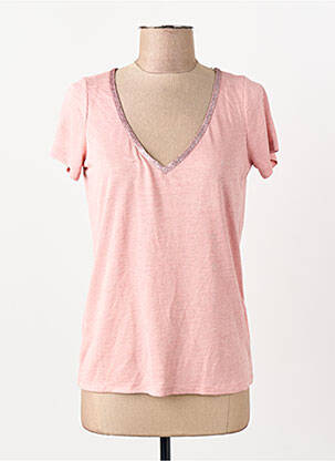 Tricou roz LES P'TITES BOMBES femeie