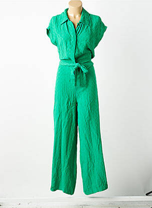 Salopetă-pantalon verde ASTRID BLACK LABEL femeie