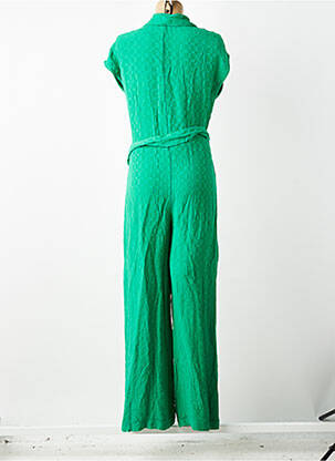 Salopetă-pantalon verde ASTRID BLACK LABEL femeie