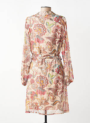 Rochie midi bej ZABAIONE femeie