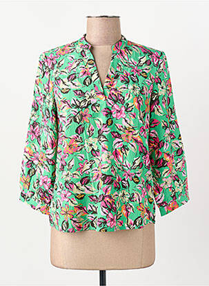 Cămașă croială dreaptă verde VERO MODA femeie