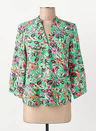Cămașă croială dreaptă verde VERO MODA femeie